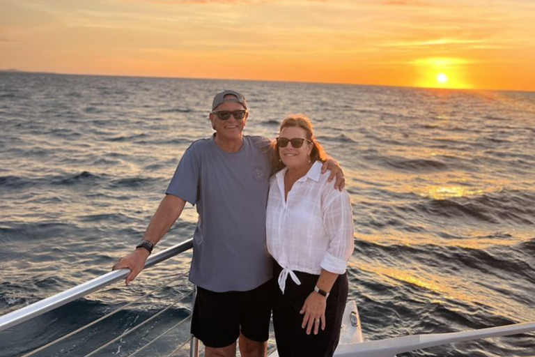 Hawaiinautical Waikik Sunset Cocktail Cruise Sunset Couple