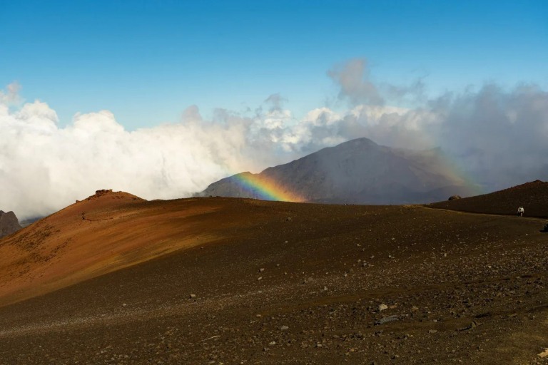 Hikemaui Haleakala National Park Hiking Haleakala Rainbow