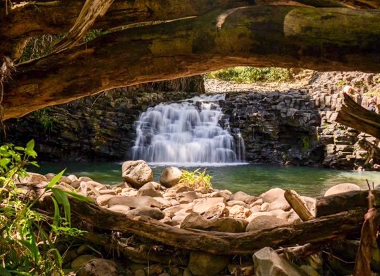 Hikemaui Maui Waterfall Rainforest Hike Beautiful Shot Waterfall Slider