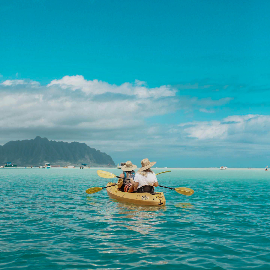 Holokaiadventures Kaneohe Bay Kayak Rentals Friends Slide