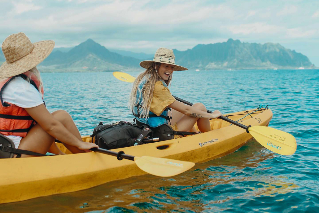 Holokaiadventures Kaneohe Bay Kayak Rentals Self Guided Kayaking