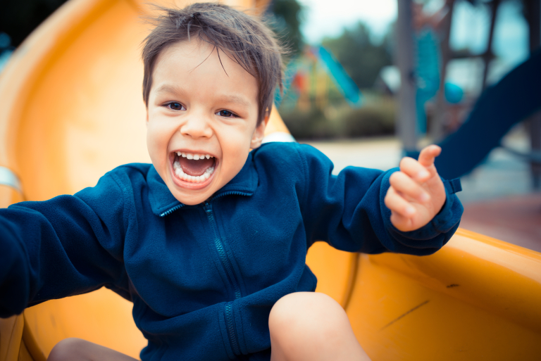 kid playing