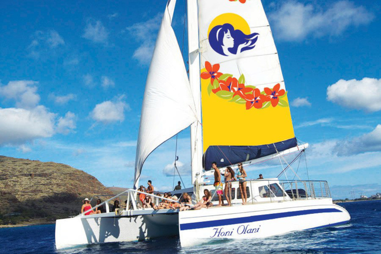Kona Whale Watch Sail Tour Honi Olani Kona Catamaran
