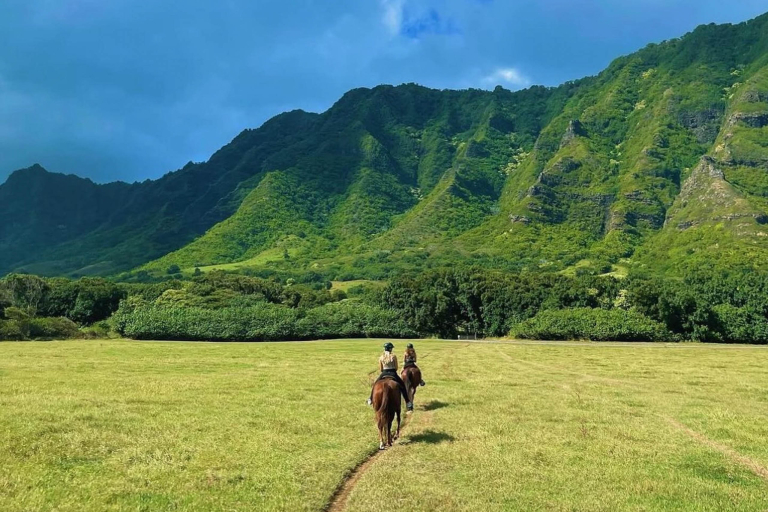 Kualoa Horseback Ride Jurassic Valley Jurassic Ride