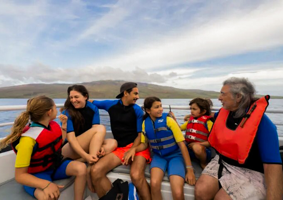 Quicksilver Island Of Lanai Snorkel Adventure Slider Family