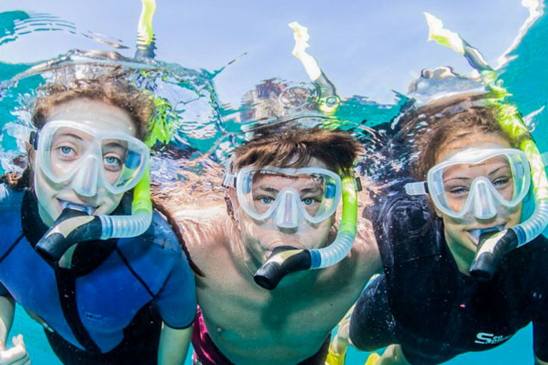Quicksilvermaui Island Of Lanai Snorkel Adventure Family Brother