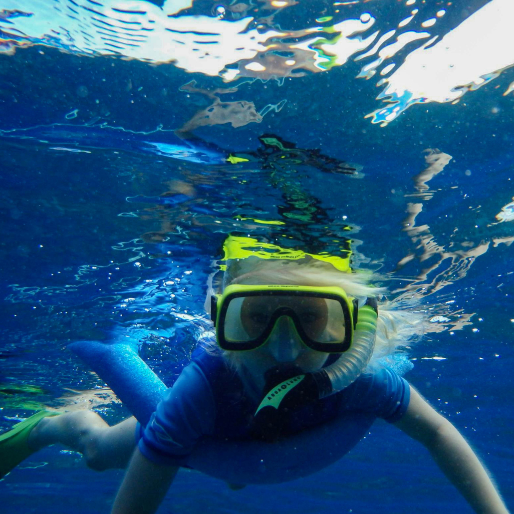 Quicksilvermaui Island Of Lanai Snorkel Adventure Kid Slide