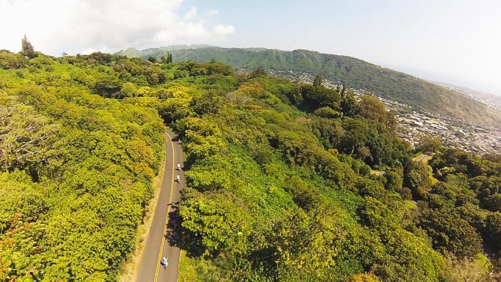 ride through the rainforest oahu downhill biking adventure bike hawaii