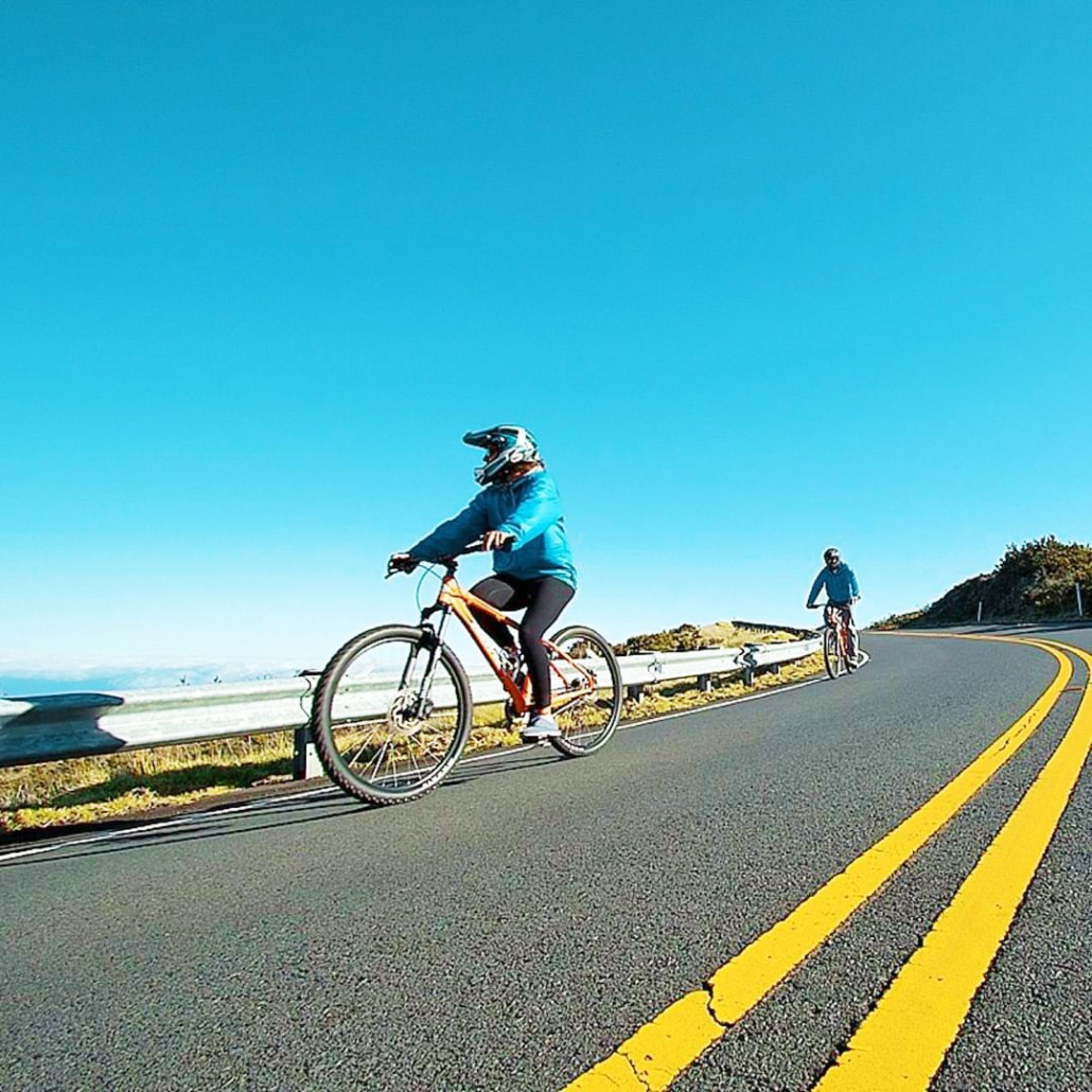 the most sought after experience on the island of maui is watching the sunrise at the summit of haleakala bike maui