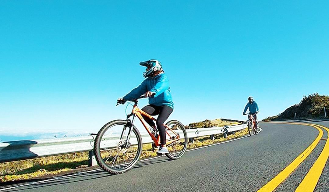 the most sought after experience on the island of maui is watching the sunrise at the summit of haleakala bike maui