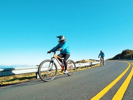 the most sought after experience on the island of maui is watching the sunrise at the summit of haleakala bike maui