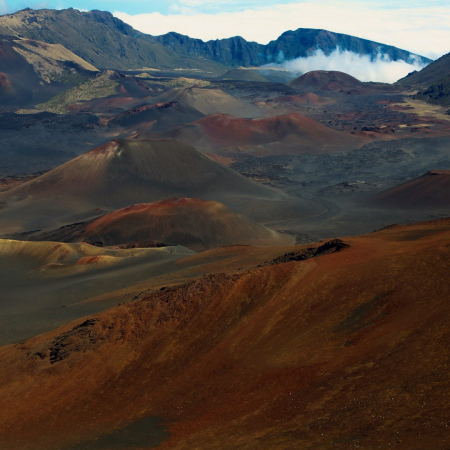 Volcanic Landscape In Haleakala National Park Maui Hawaii Product