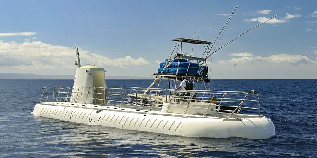 Atlantis Submarine Ocean Surface shutterstock