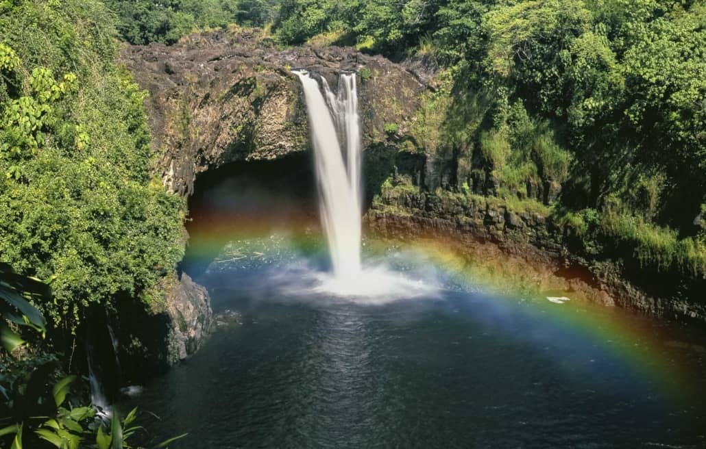 Rainbow Falls Hilo Big Island shutterstock