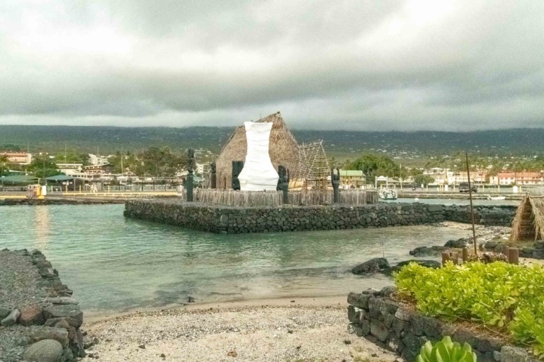 Ahu'ena Heiau Beach and Kona Town Big Island