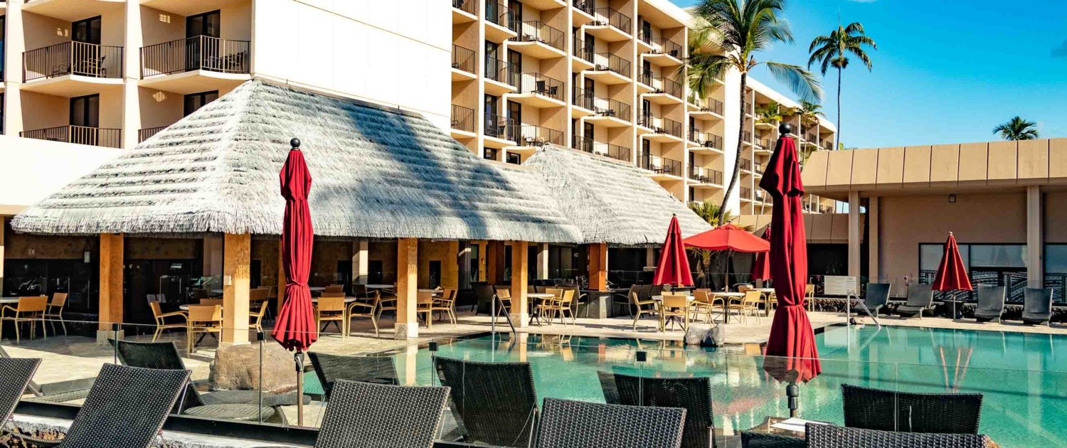Kamehameha Hotel Kona Pool and Exterior Big Island