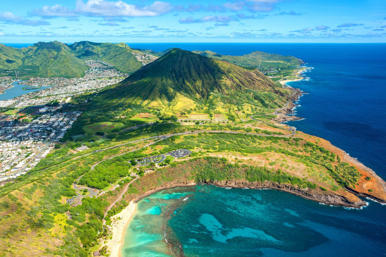 Bluehawaiianhelicopters Oahu Complete Helicopter Tour Oahu Hanauma Bay