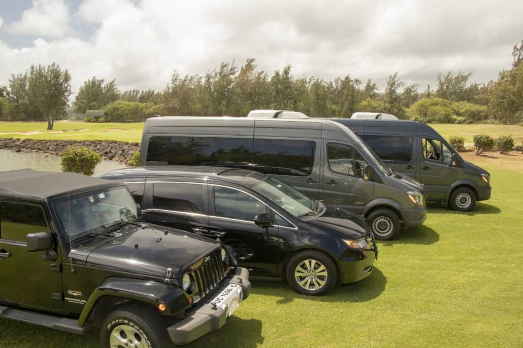 Hawaii Tours Fleet