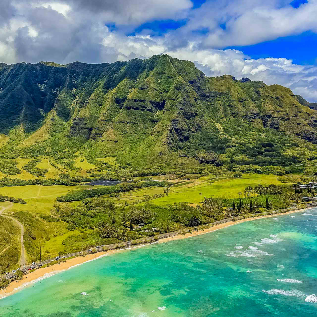 Oahu Helicopter Tour Kualoa Ranch Aerial Oahu