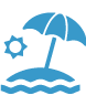beach icon hover