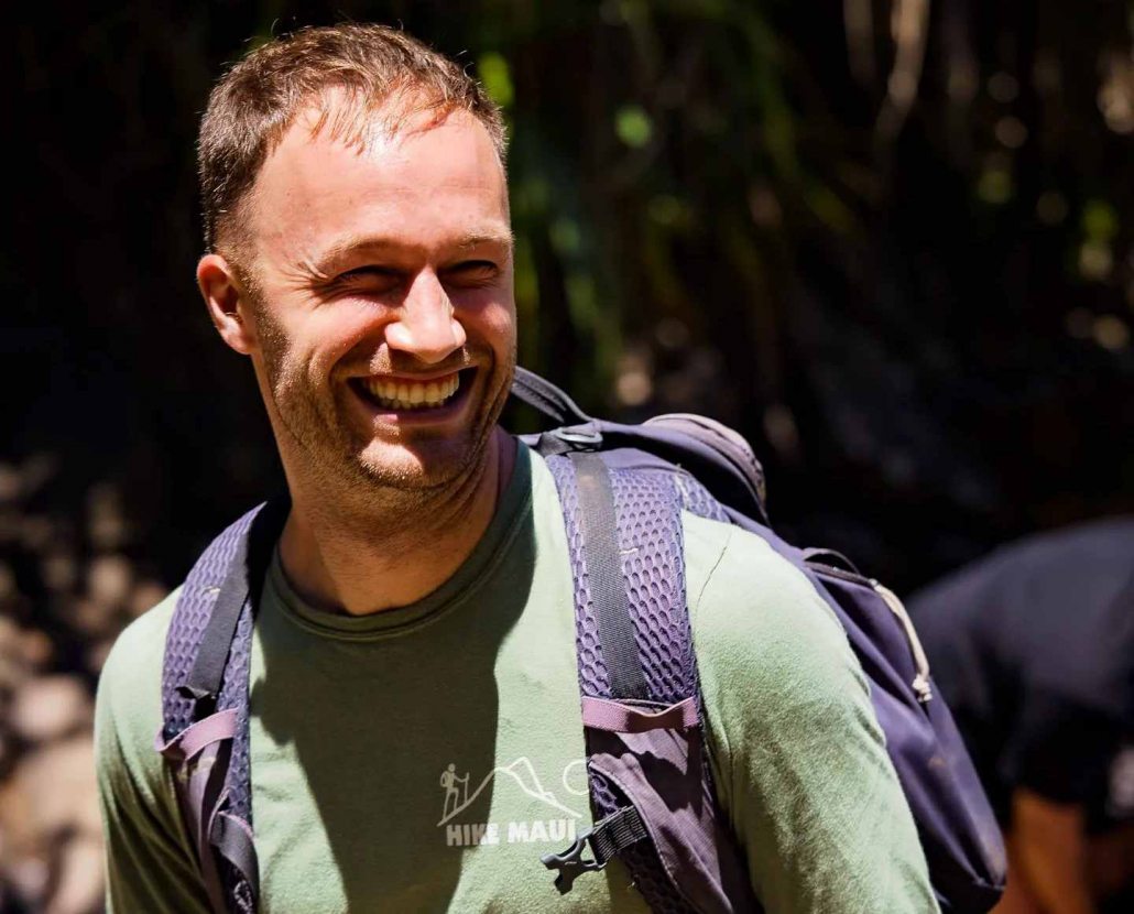 hike maui short waterfalls walk funny naturalist guides