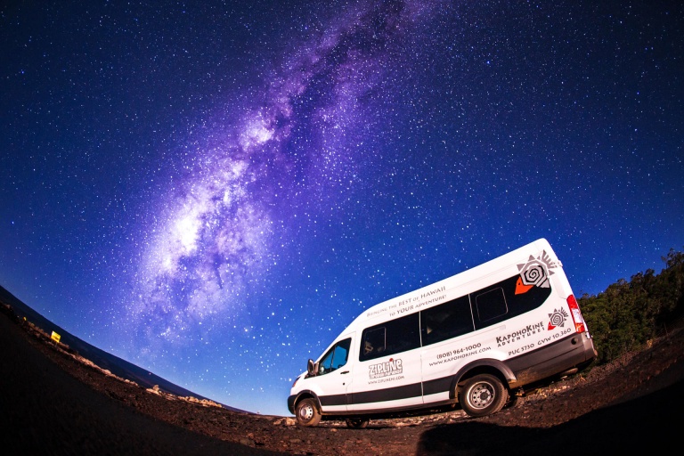 maunakea stellar explorer kona departures big island stargazing tour kapohokine