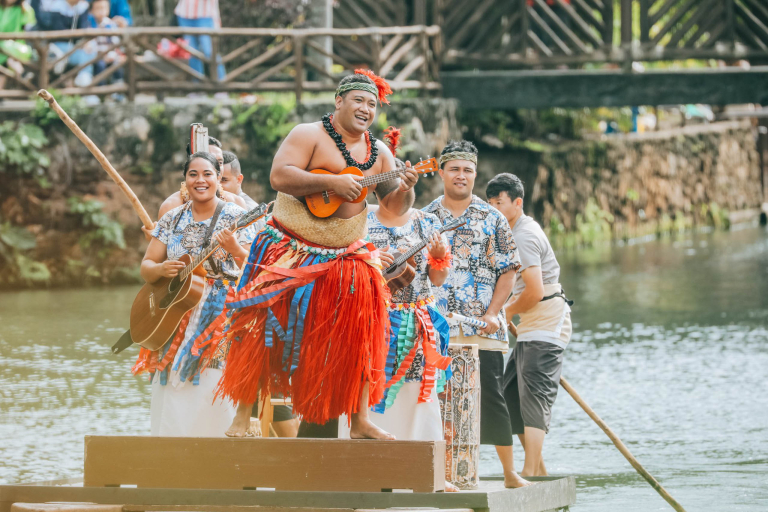 Polynesia Polynesian Cultural Center Island Villagesshow Feature Ukulele Boad