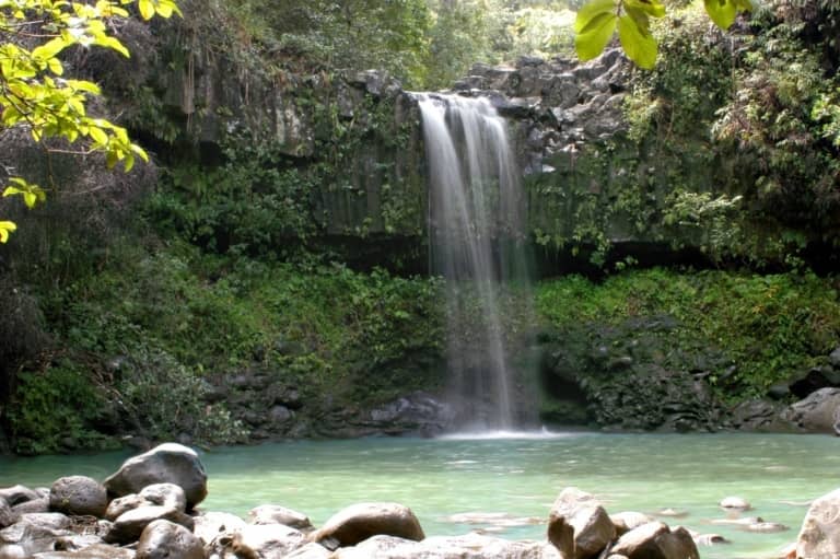 zipline and waterfall combo