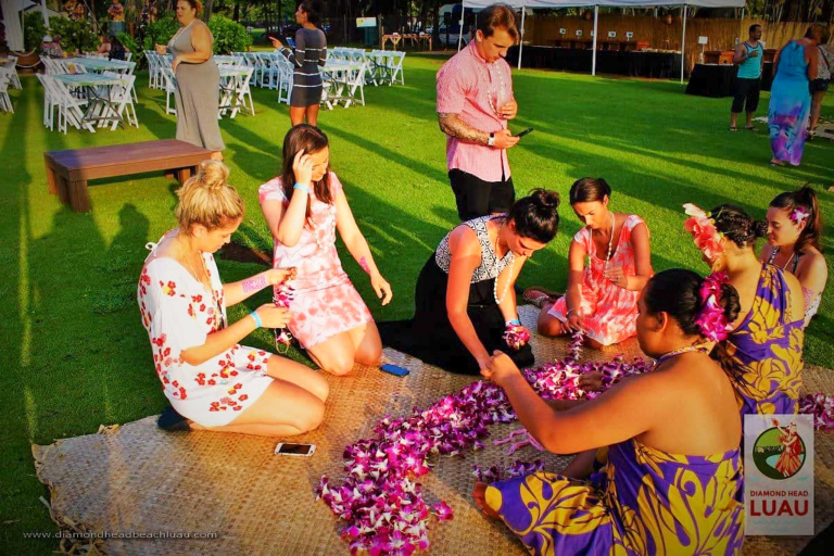 Diamond Head Farm To Table Luau Making Flower