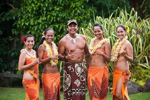 Luau Greeters