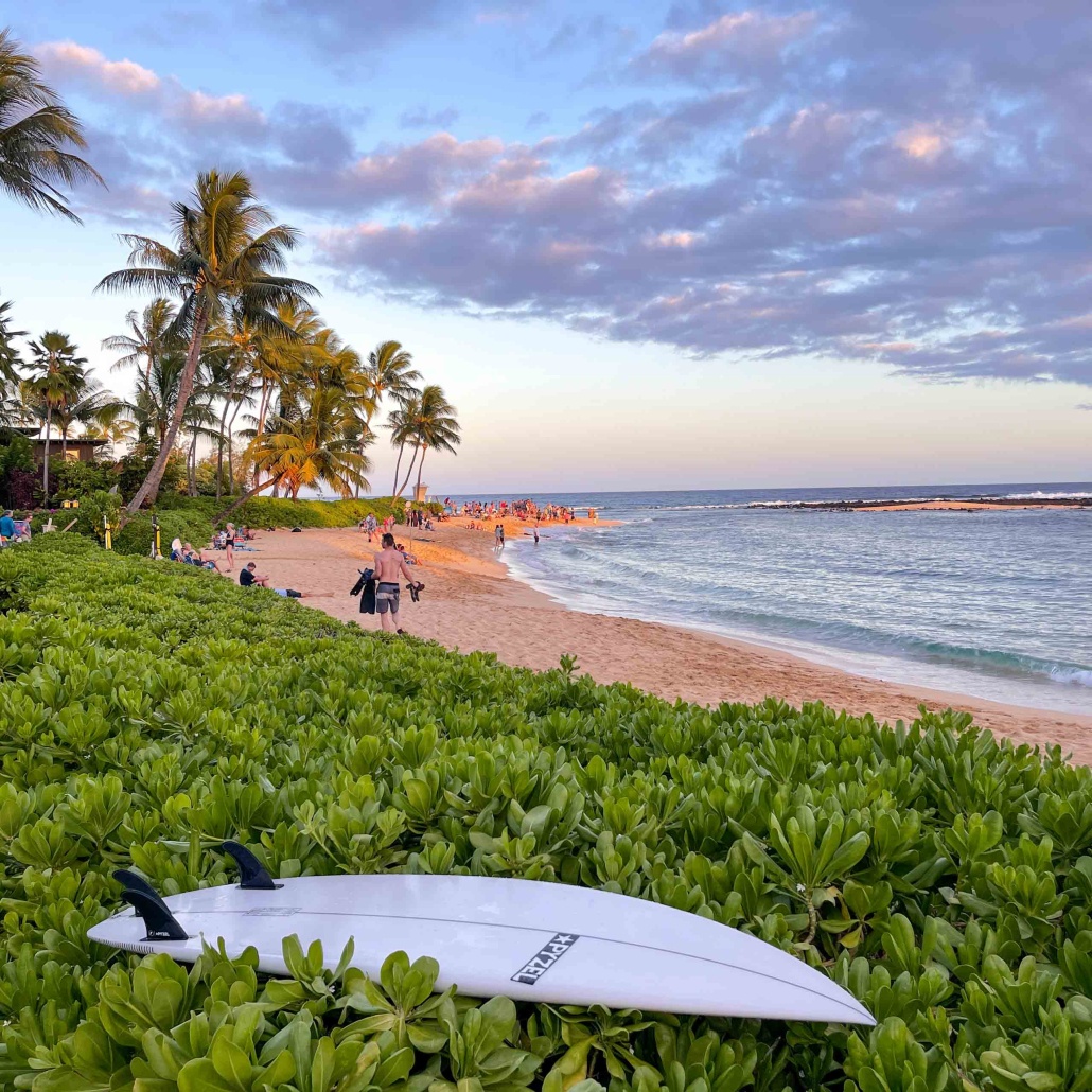 Aulii Luau At Poipu Beach Shore View