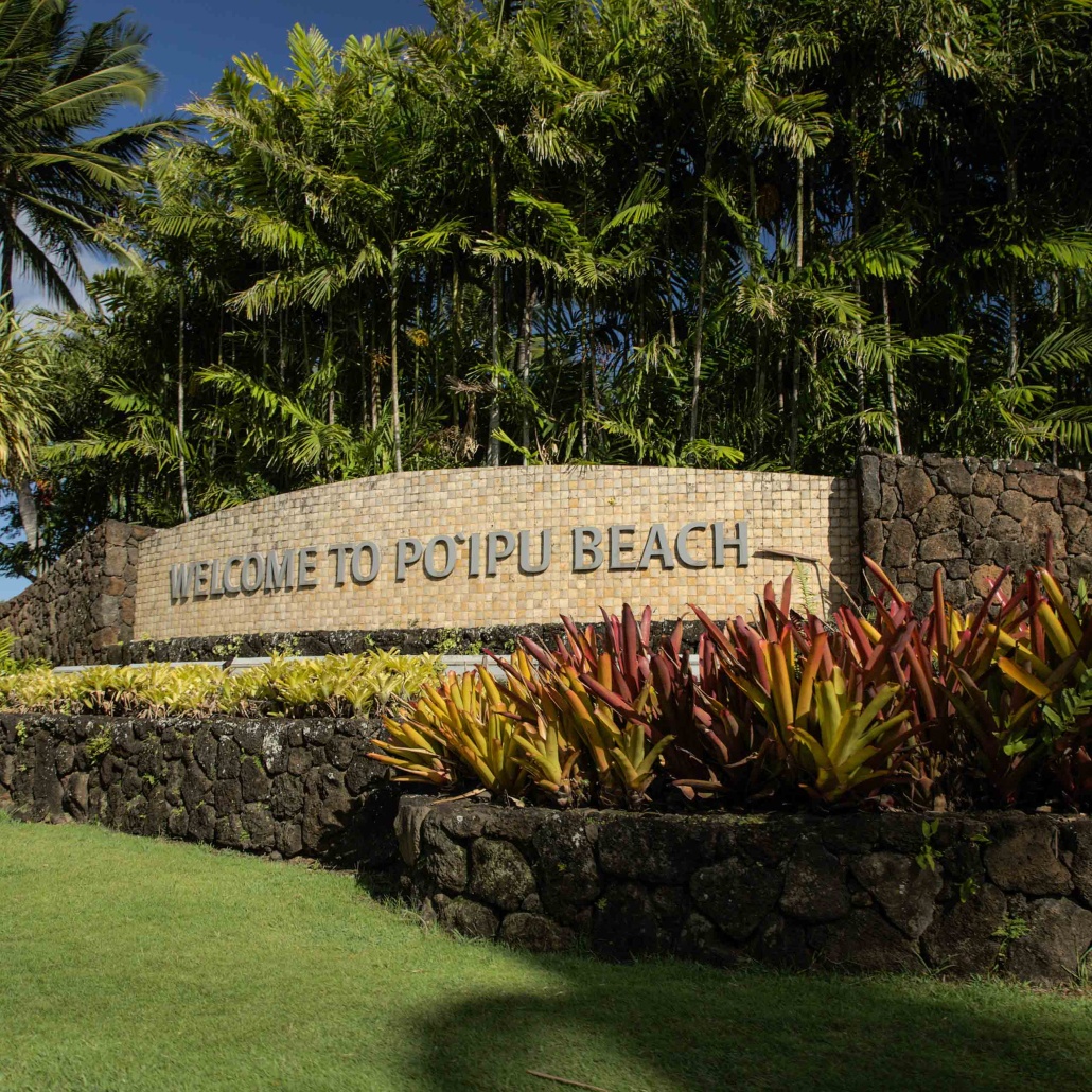 Aulii Luau At Poipu Beach Welcome