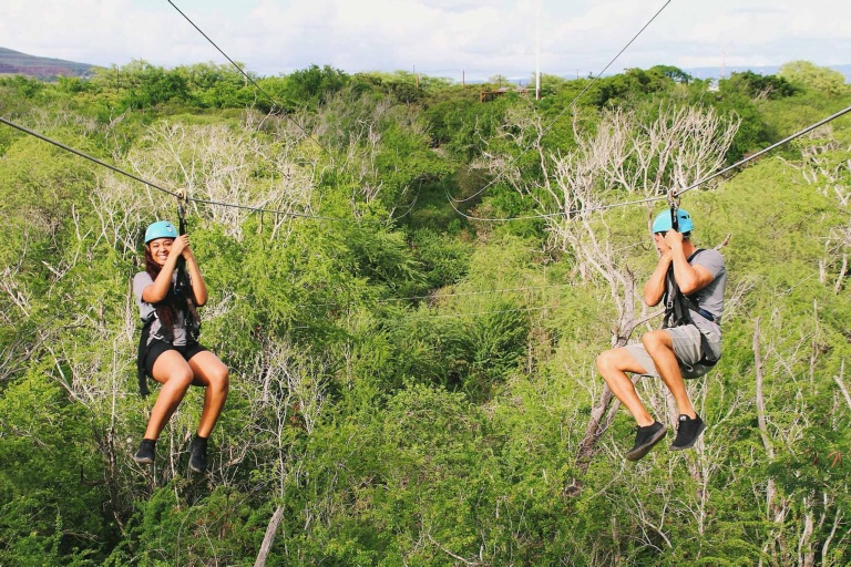 Coralcrater West Oahu Zipline Dual Racing Zipline Friends