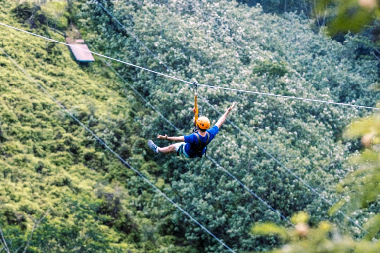 Kauaibackcountry Kauai Lihue Ziplinea Man Experience Zip Line