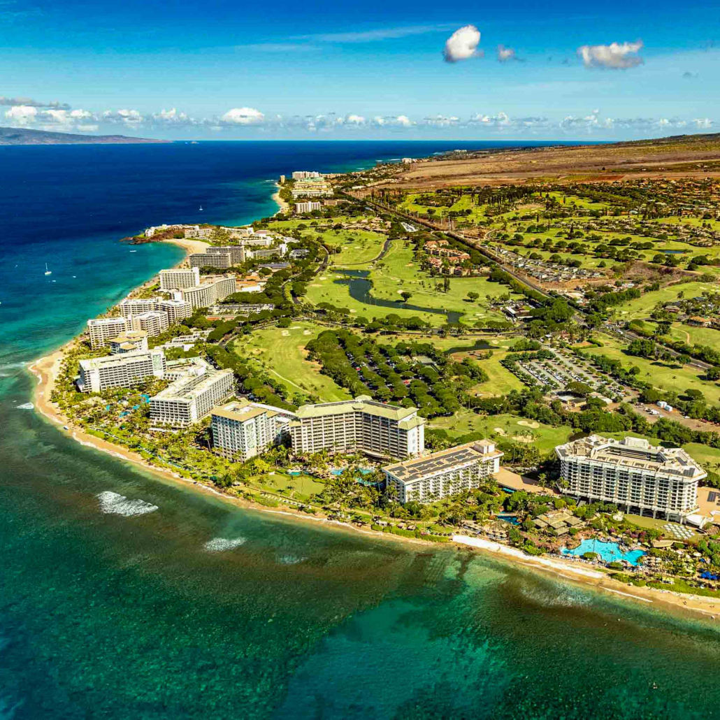 Maui Spectacular Helicopter Tour West Maui Kaanapali Resorts And Golf Course