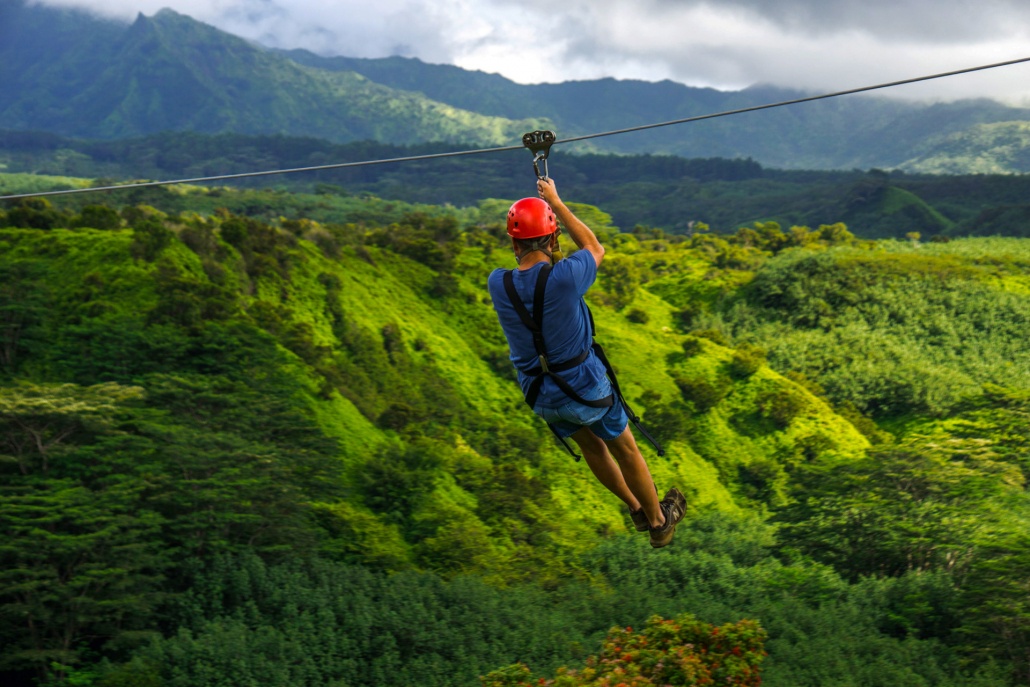 seven zipline course kauai backcountry adventures