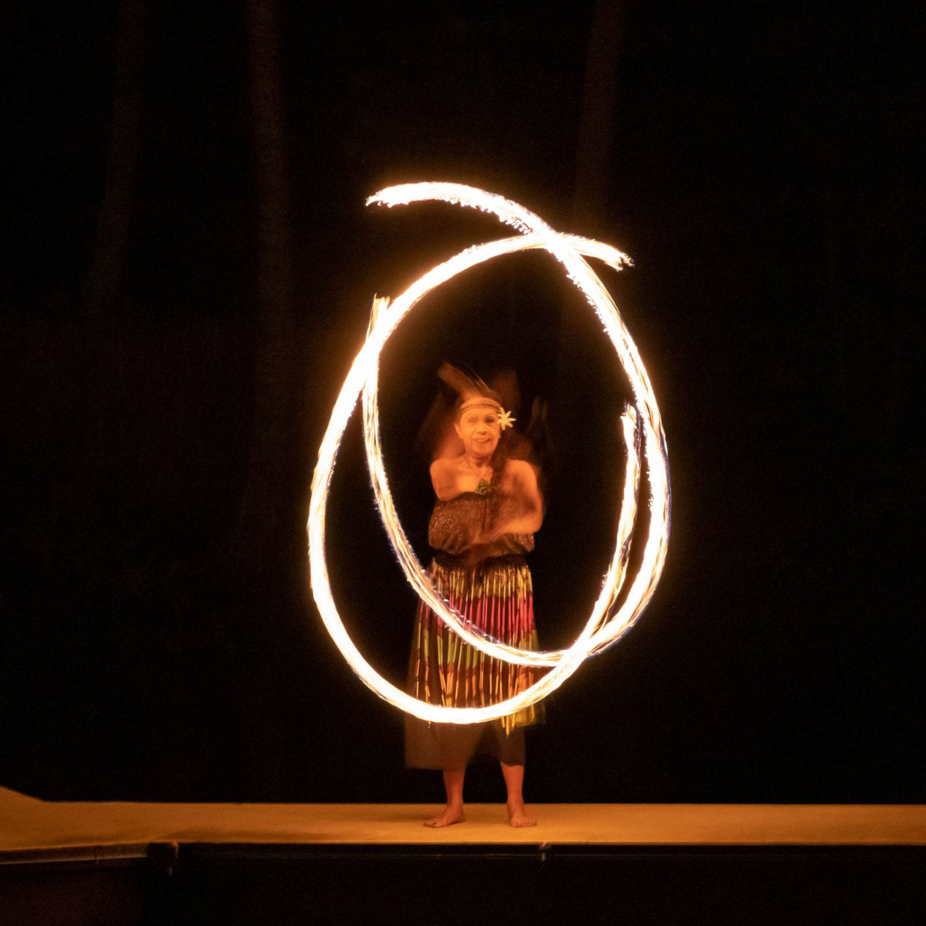 Smith Family Luau Fire Dancer Kauai
