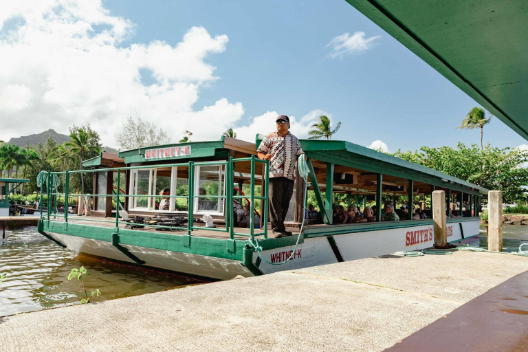 Wailua River Fern Grotto Tour Boat Dock Kauai Feature