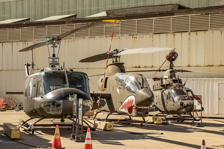 Pacific Aviation Museum Attack Helicopter Exhibit Feature