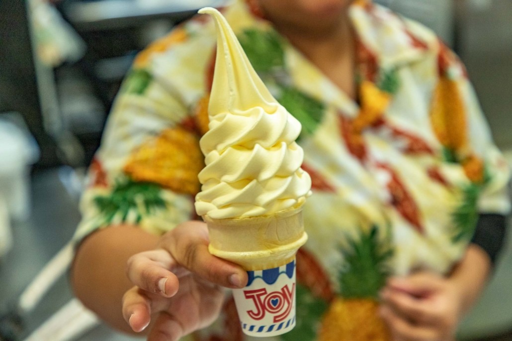 Dole Whip Pineapple Ice Cream Oahu