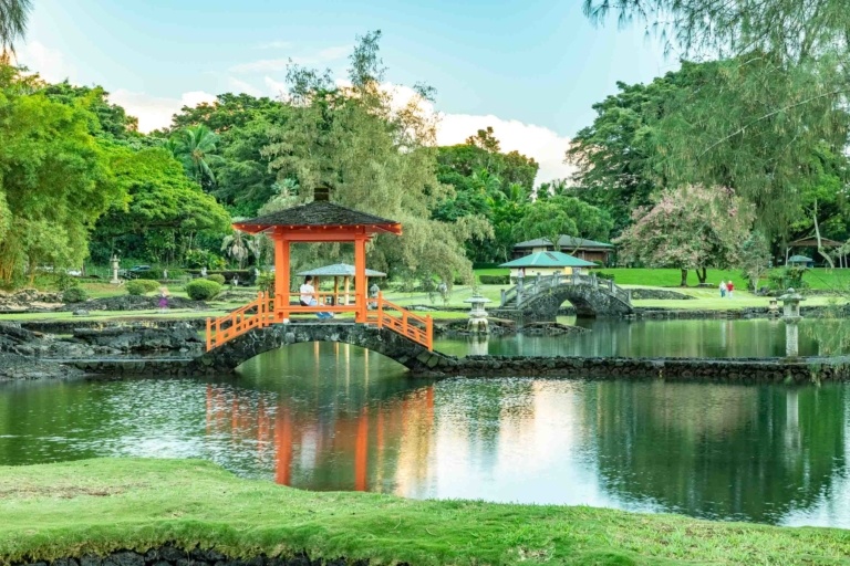 Hilo Bay Liliuokalani Park Bridge Big Island