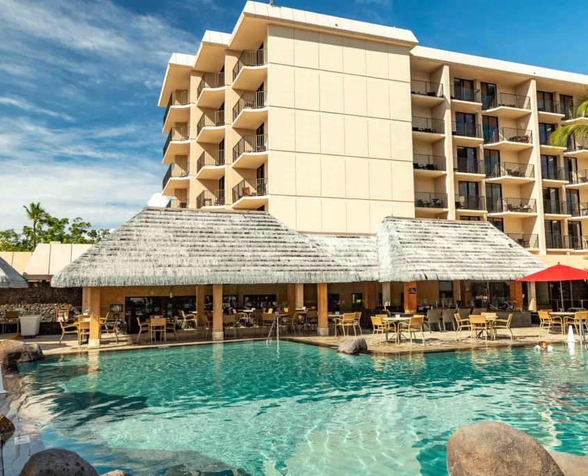 Kamehameha Hotel Pool and Bar Kona Big Island