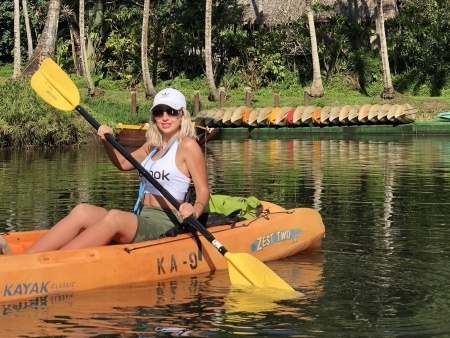 kayak the wailua river rainbow kayak image