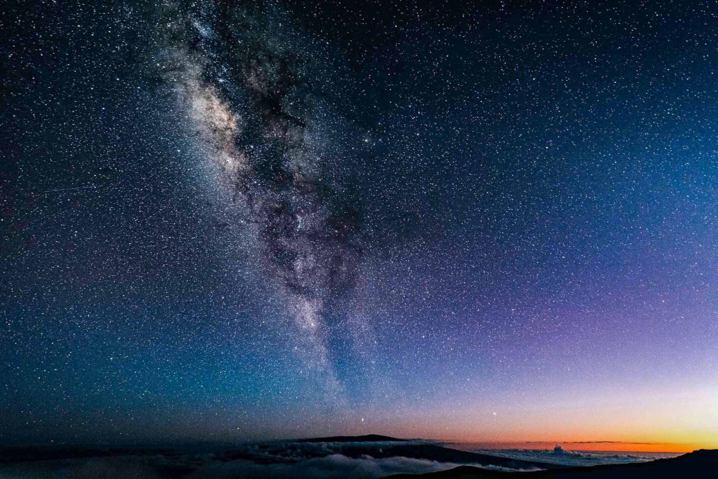 Sunset And Stargazing Tour Mauna Kea Milkyway Night Sky Big Island 