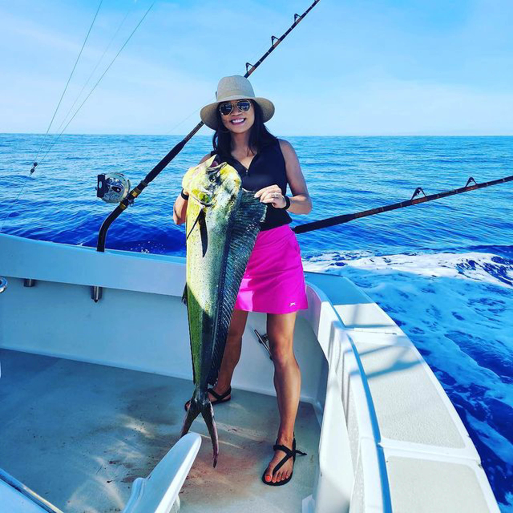 Bitemesportfishing Shared Sportfishing Adventure Tour A Woman Fishing