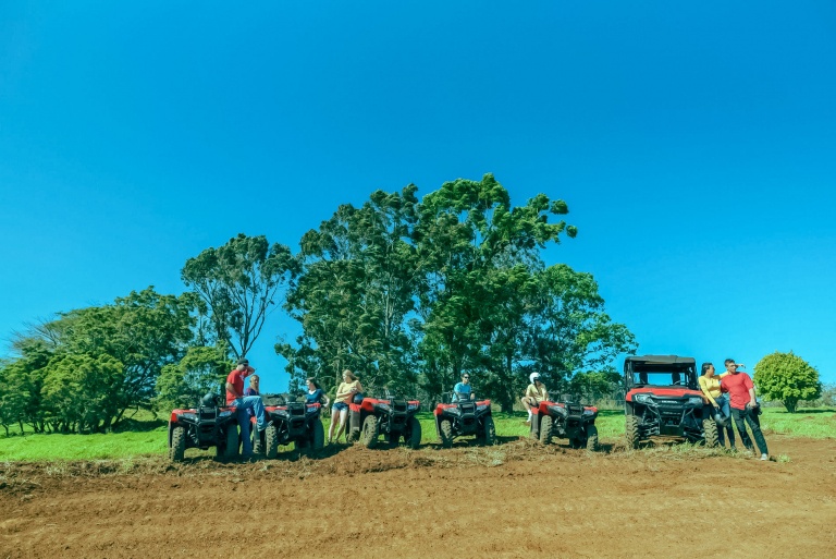 get out and explore nature with a guided atv tour of umauma