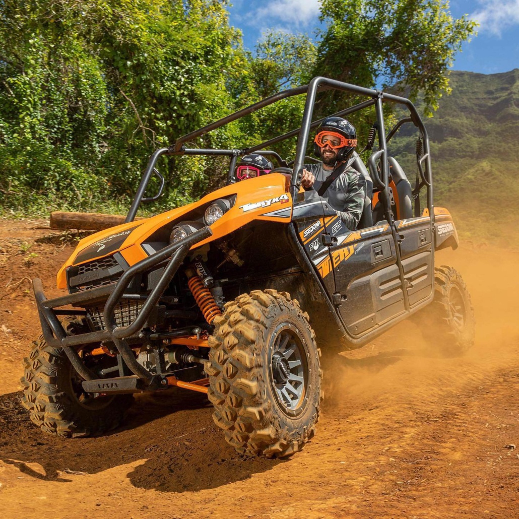 Kiputours Atv Waterfall Tour Enjoy A Scenic Exploration Through Kauais Lush Tropical Rainforests Kipu Atv Tours