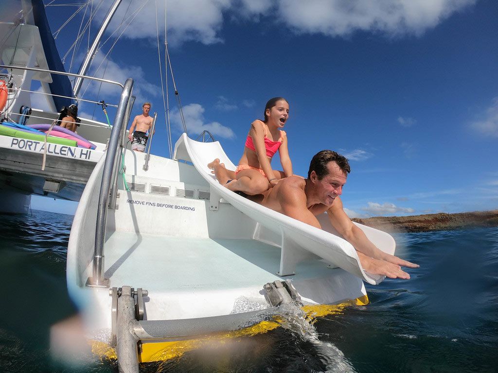 sail in comfort aboard a luxurious fifty ft sailing catamaran holo holo charters