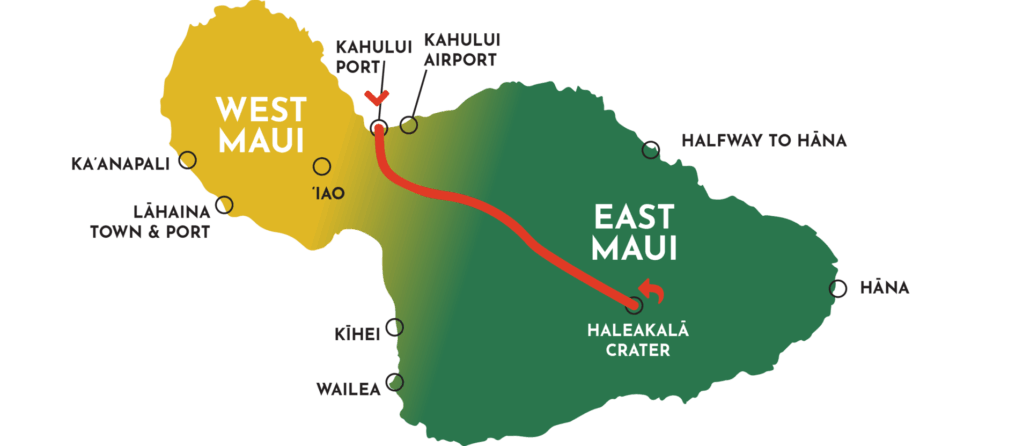 private haleakala hike map