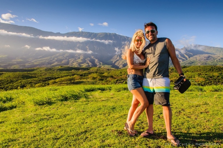 Couple at Prvaite Bamboo Trek Hana Tour